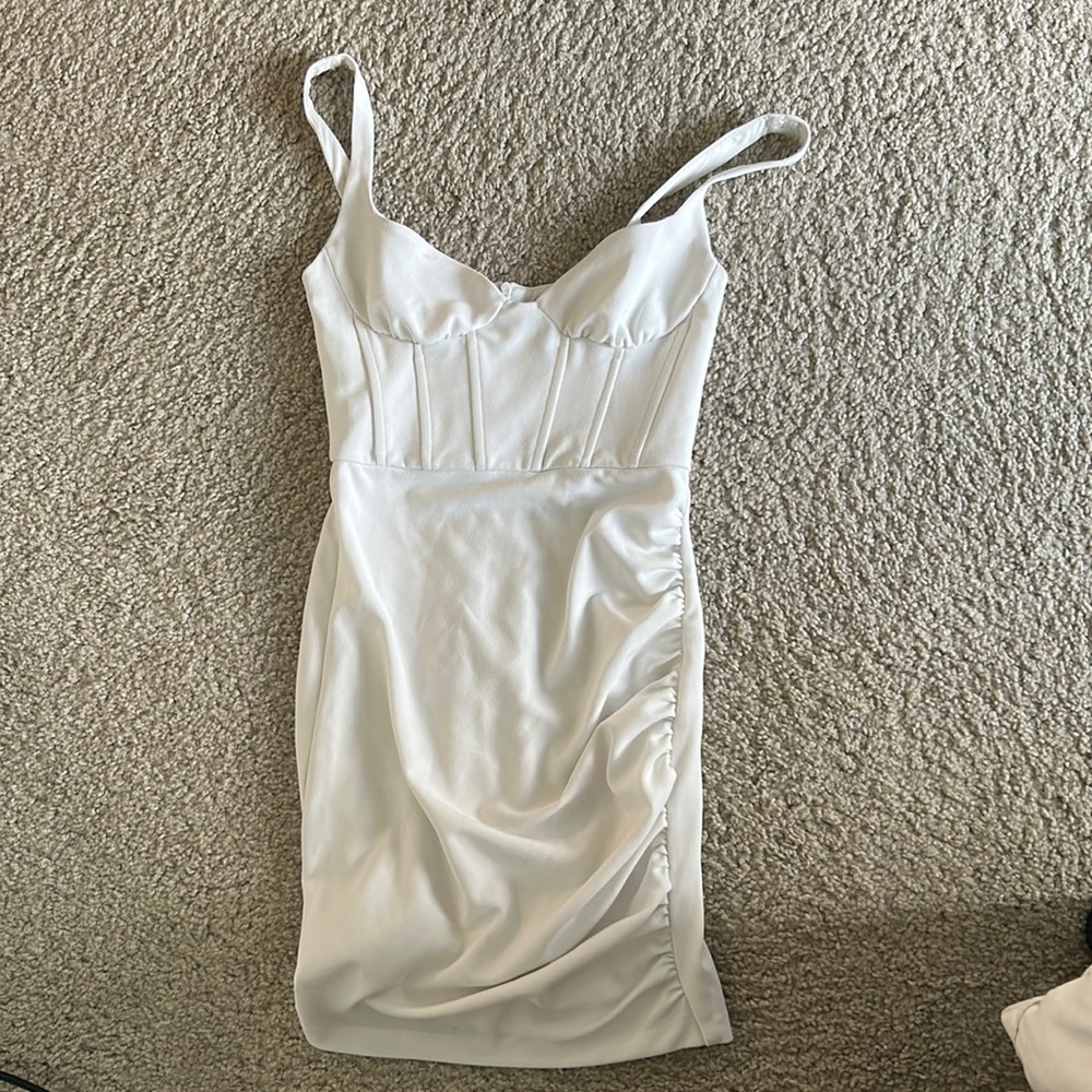 Zara White Dress • XS